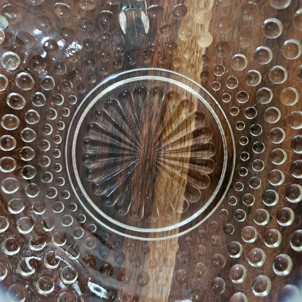 vintage opalescent hobnail glass dish fenton anchor hocking - Picture 3 of 5